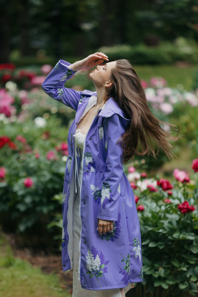 Luna Lilac Coat – Lavender
