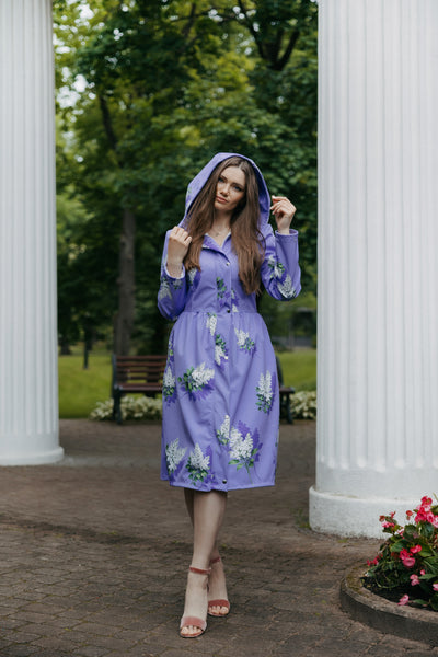 Luna Lilac Coat – Lavender