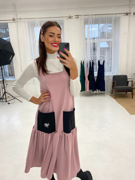 Pink Pocket Dress