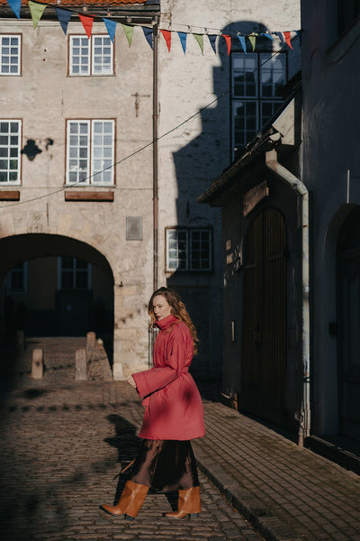 Winter Rose Coat – Windproof & Water-Resistant