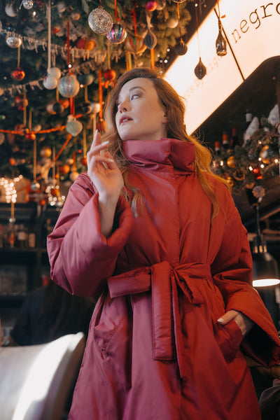 Winter Rose Coat – Windproof & Water-Resistant