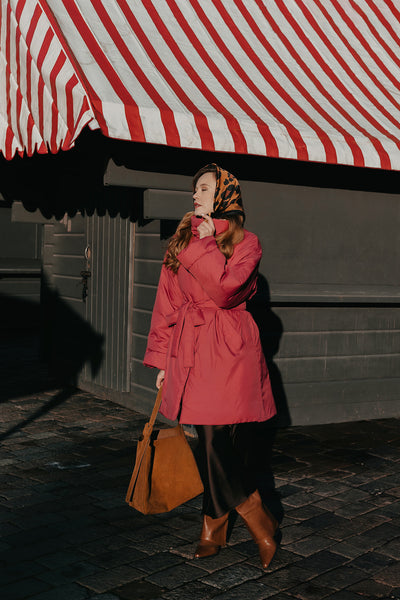 Winter Rose Coat – Windproof & Water-Resistant