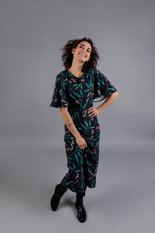 gray and green dress Sage Long Prom Gown: Andrea Leo A1259 Sage / 2 See long green evening gowns with lace Gray Green dress with Flower