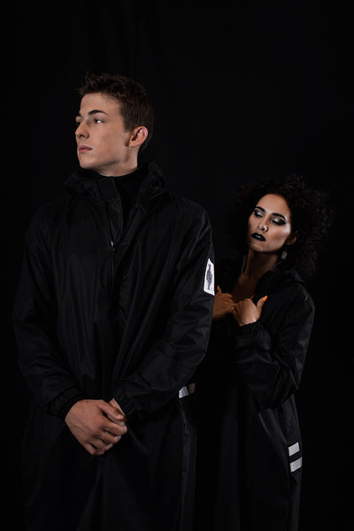 Black raincoat / King of Spades